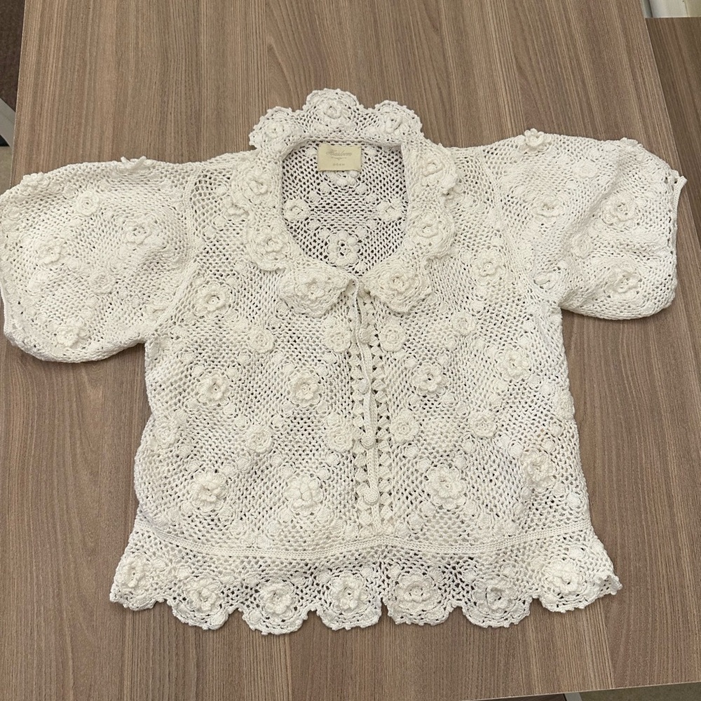 DÔEN Clemente Top in Pearl Size M/L